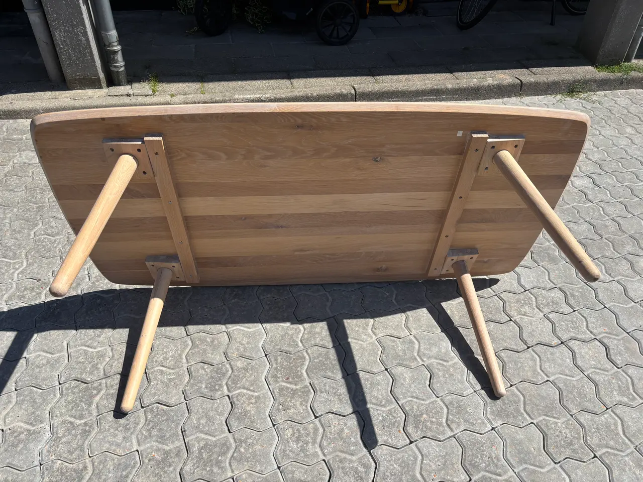 Billede 4 - Sofabord i egetræ