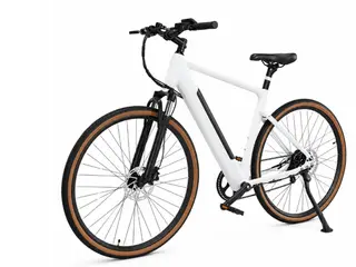 El-Cykel 36V 10.4Ah - Hvid