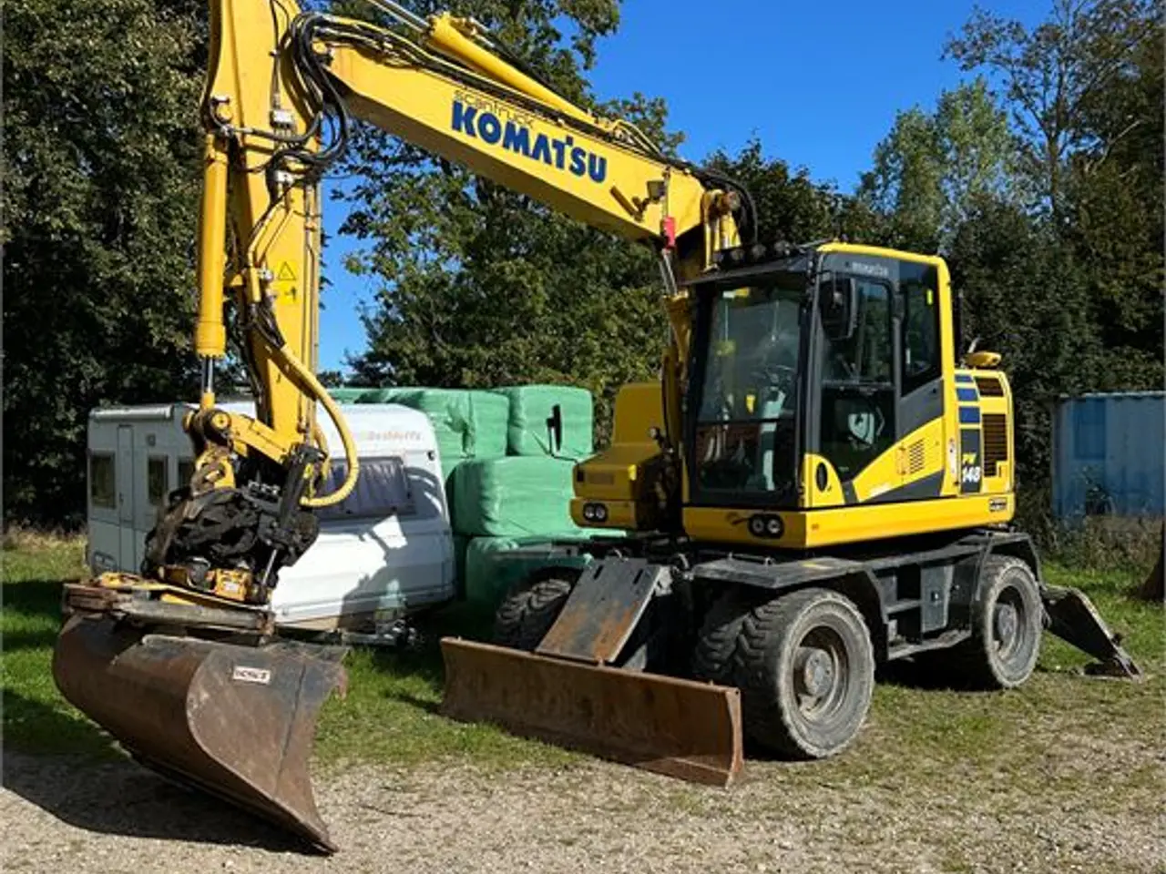 Billede 9 - Komatsu PW148-11 - 15 ton - Engcon Rotortilt