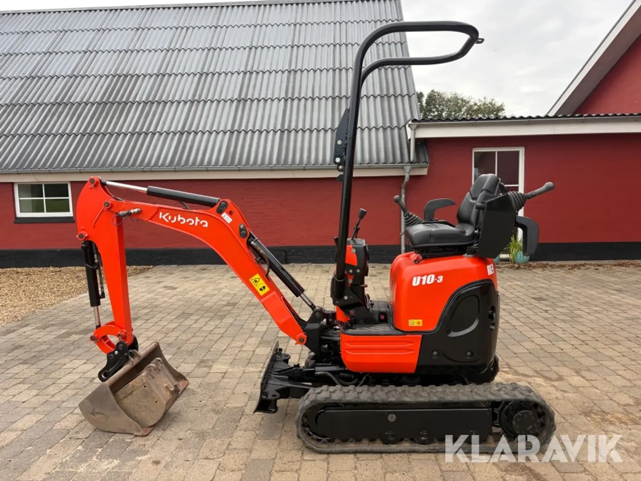 Billede 2 - Minigraver Kubota U10-3 med joystick