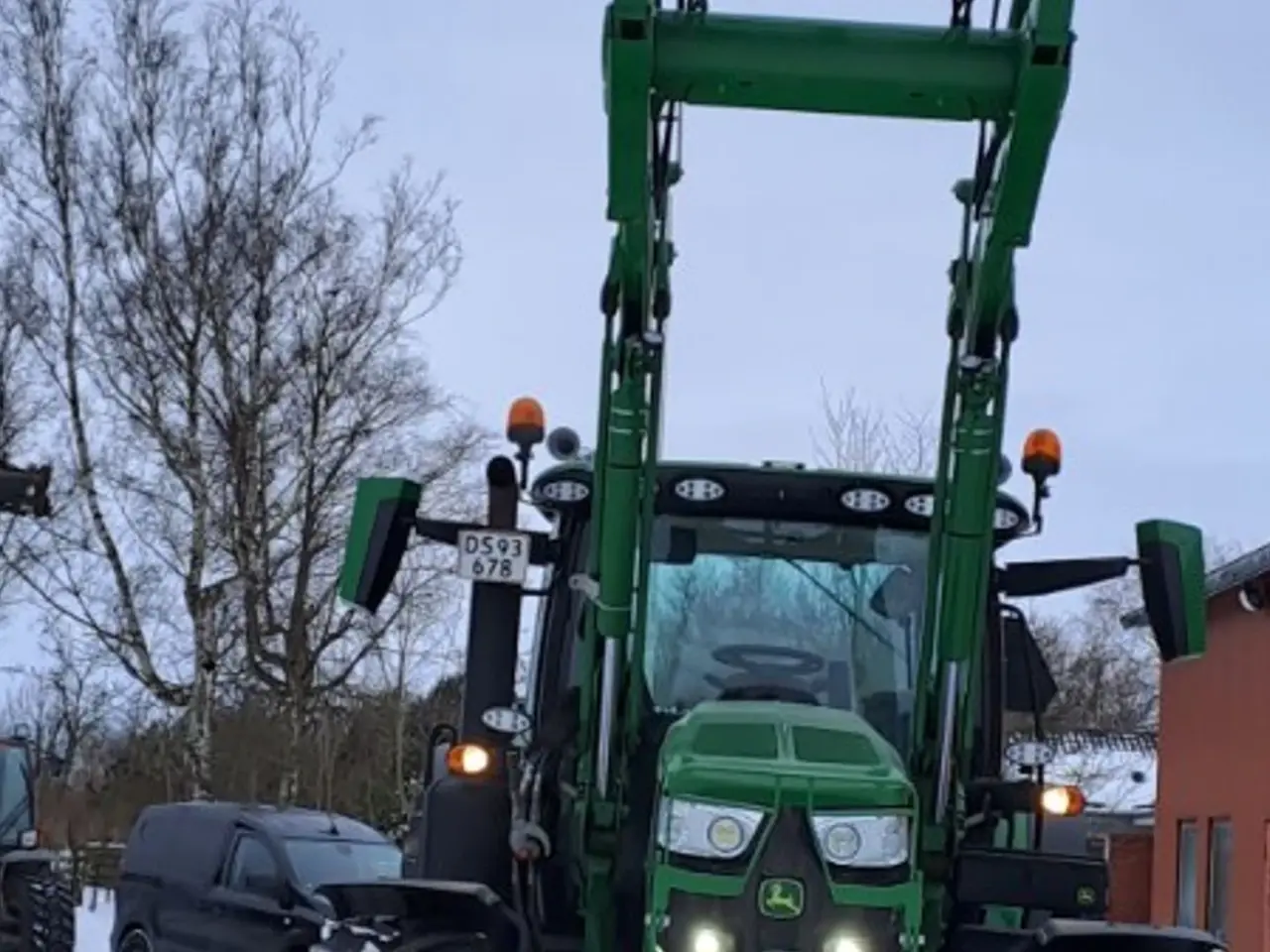 Billede 7 - John Deere 6R 185 JOHN DEERE LÆSSER, FRONTLIFT, AUTOTRAC READY