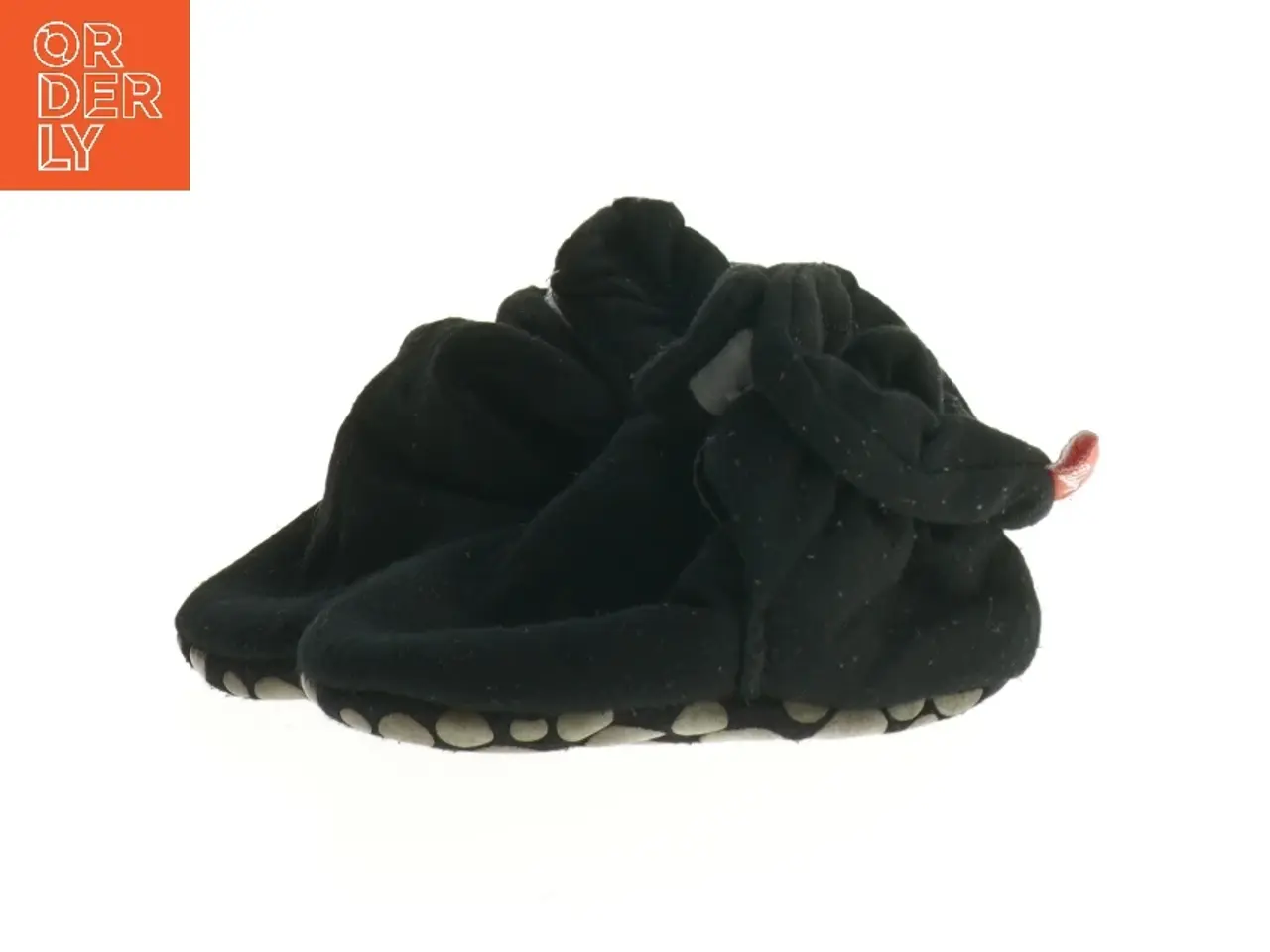 Billede 3 - Sorte stoffutter (str. 13 cm)