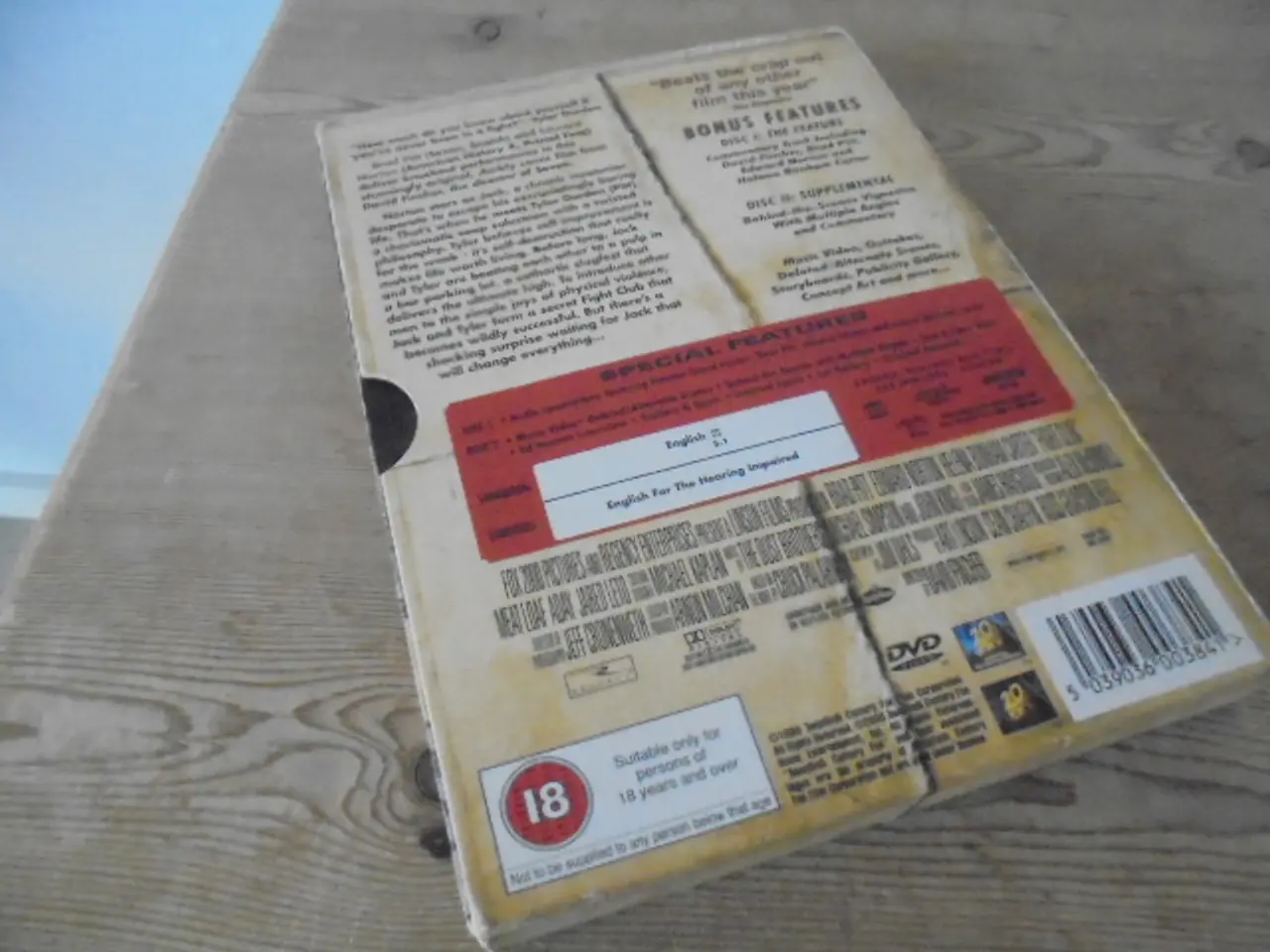 Billede 2 - DVD: Fight Club – luksusudgave – god stand