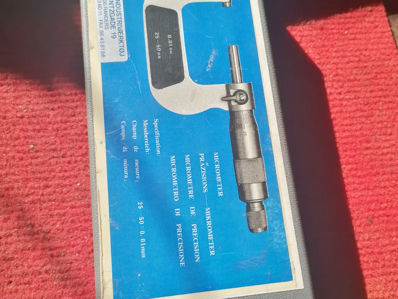 Billede 2 - Micrometer 25-50mm