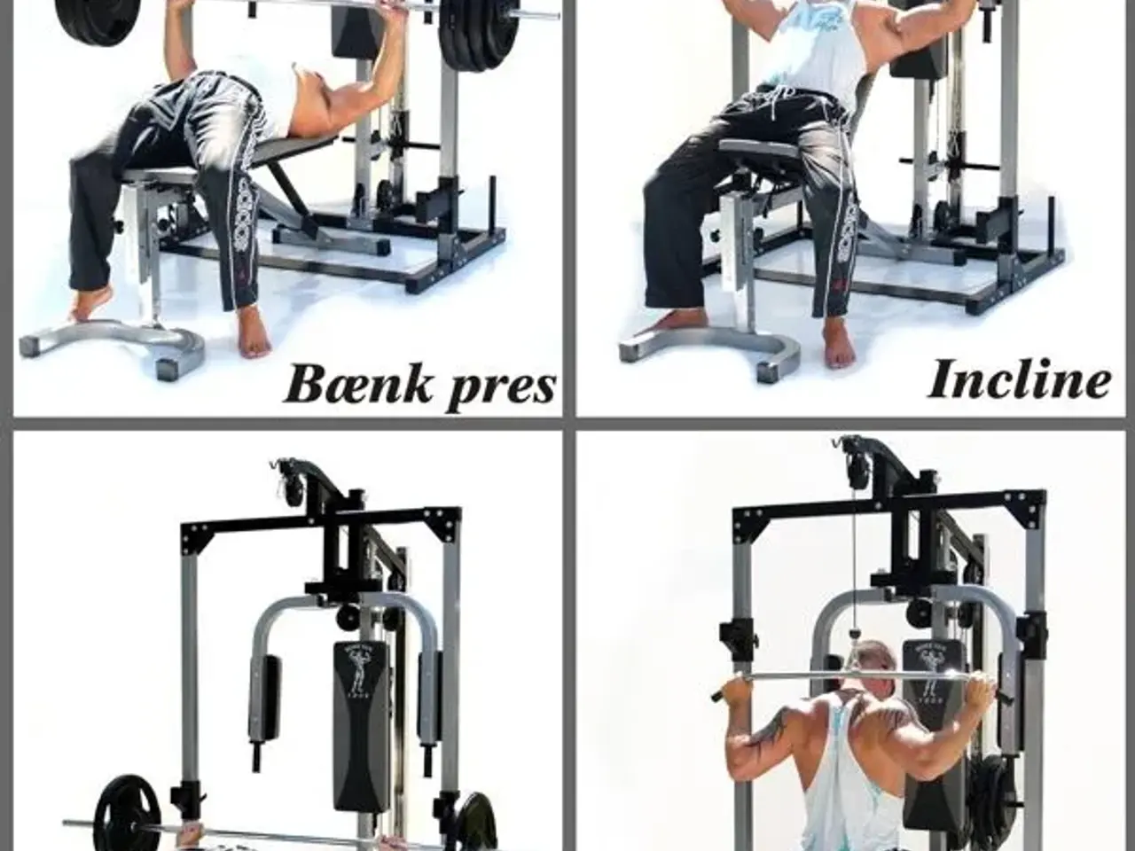 Billede 2 - Træningsmaskine/fitnessudstyr sæt m. vægtskiver