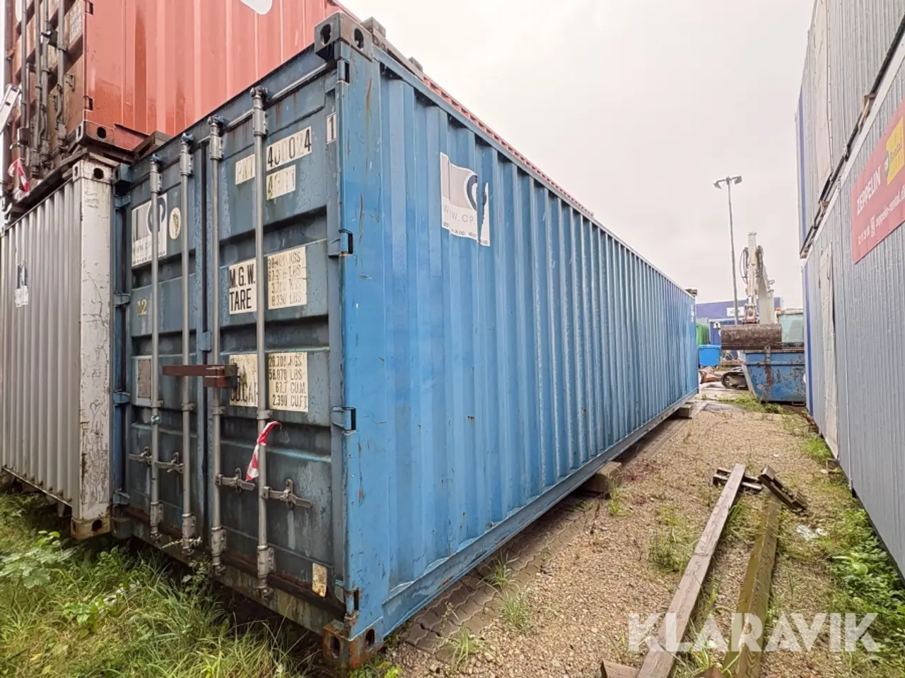 Billede 1 - 40 fods container CXIC