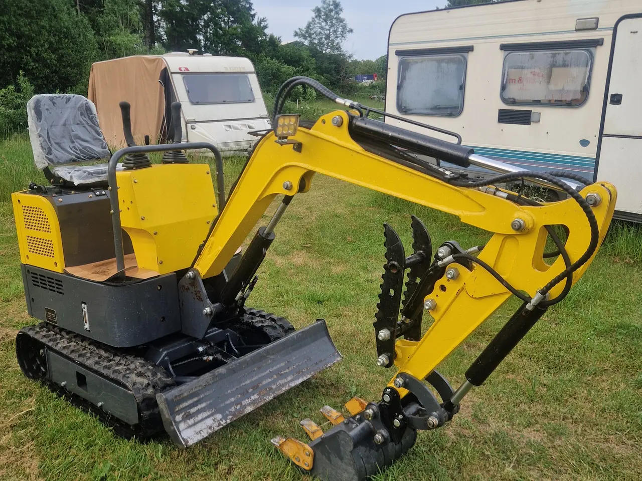 Billede 2 - 1 tons minigraver