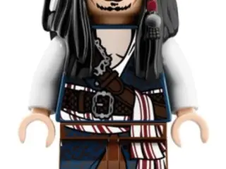 Lego Minifigures, poc035 Captain Jack Sparrow