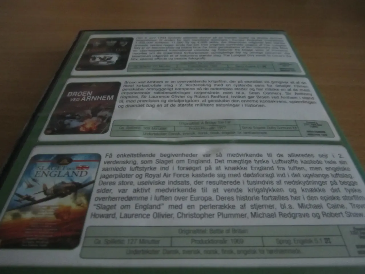 Billede 3 - BYD. THE LONGEST DAY. 3 x Film. BOKS.