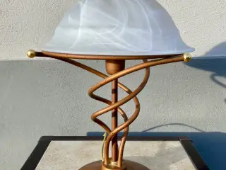 Bordlampe med Murano glas
