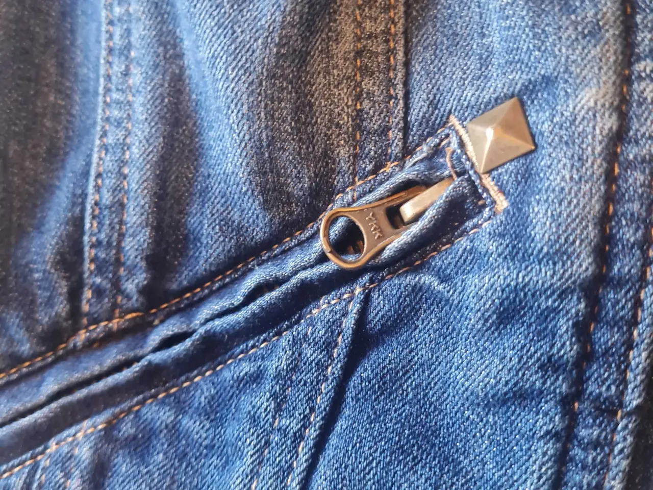 Billede 5 - Crizpy by Zhenzi str L 50-52 denim kort jakke