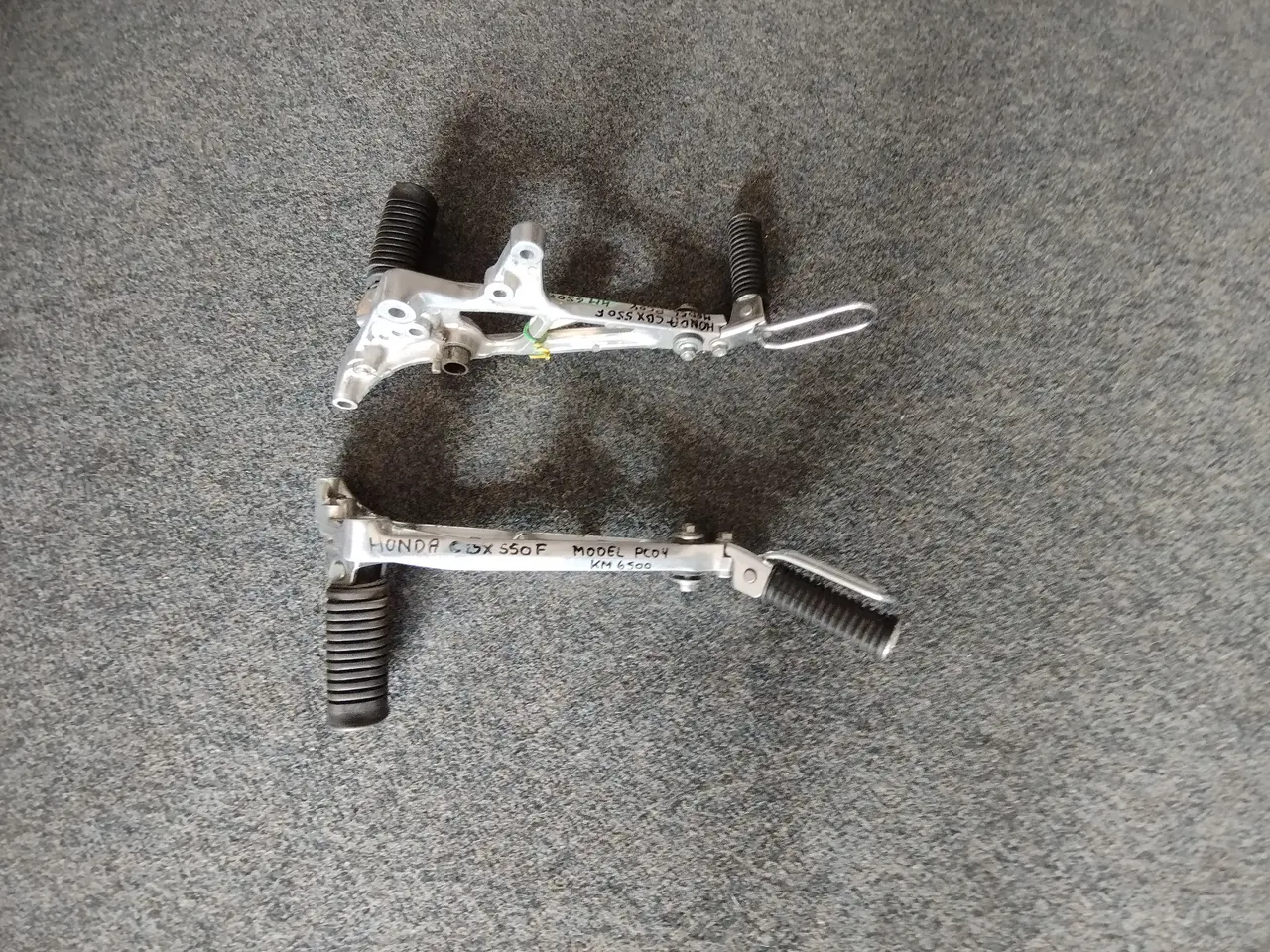 Billede 3 - Fodhviler med holder V/H. Honda GXS 550F (60%)