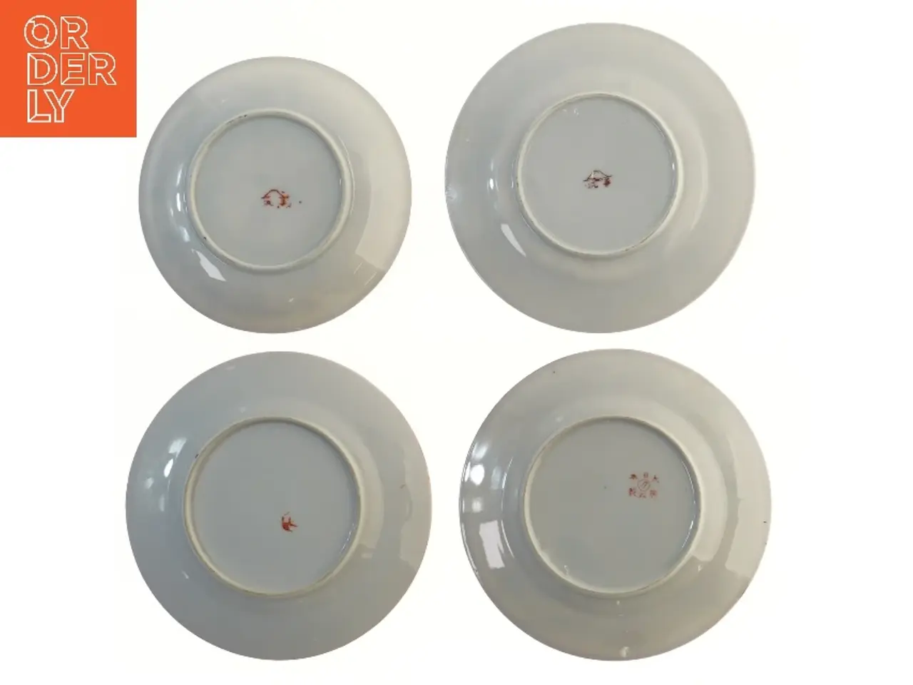 Billede 2 - Dekorative porcelænstallerkener (str. Ø 15,5 cm)