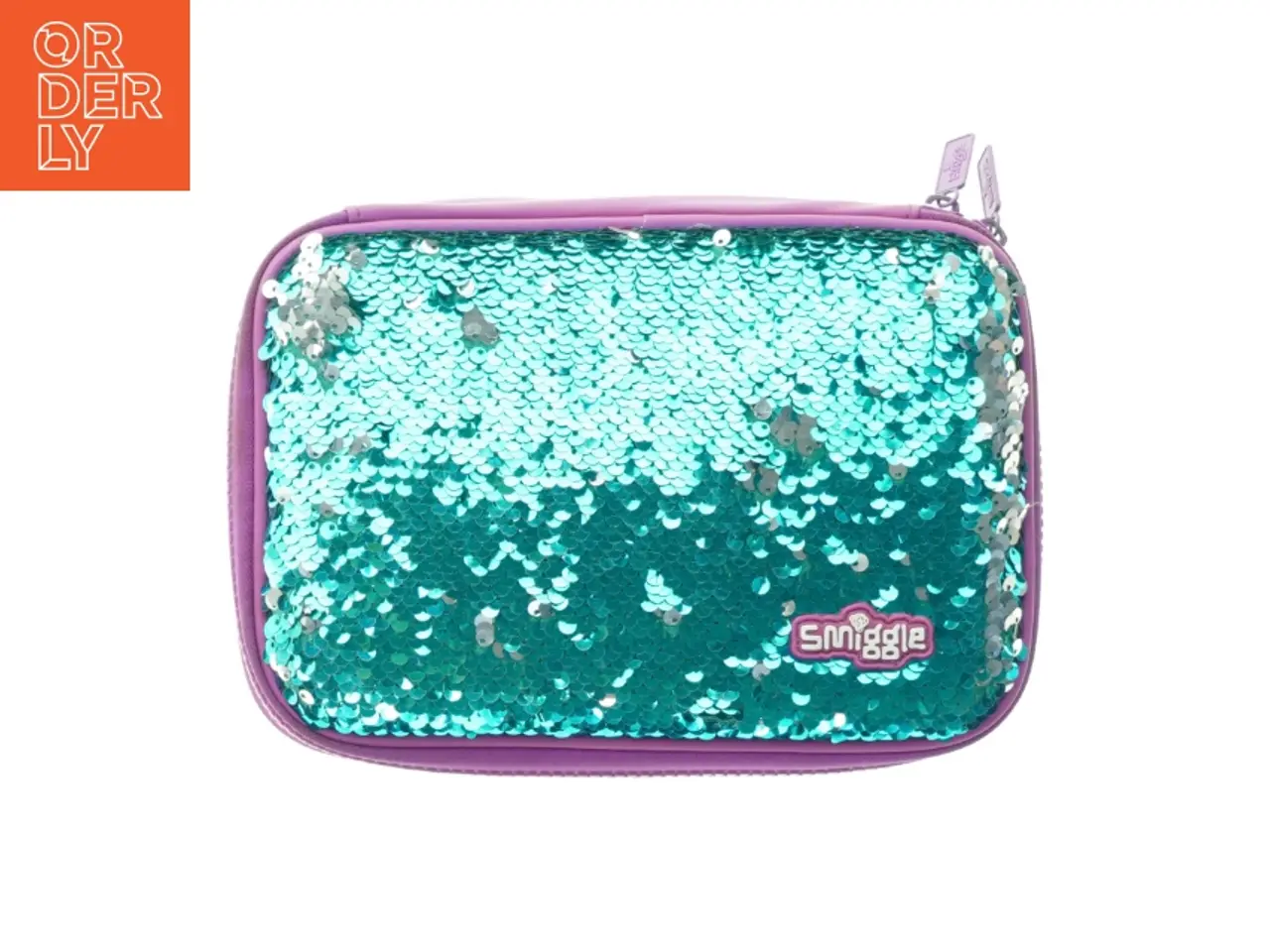 Billede 1 - Pencil case with sequins fra Smiggle (str. 22 x 15 cm)