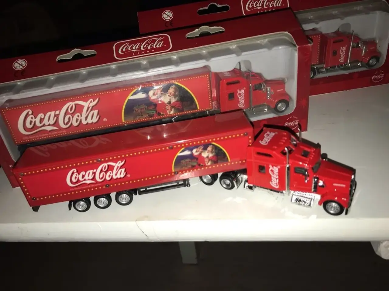 Billede 2 - Coca Cola Jule Lastbil 23 cm