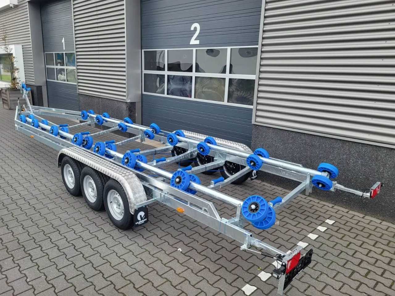 Billede 2 - Vlemmix Bådtrailer 920x250 3500 TR3 Flex-Roll