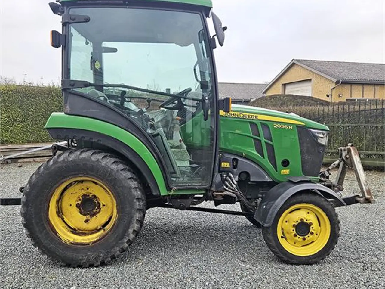 Billede 7 - John Deere 2036 R - Amazone E+S 300 saltstrøer / road salt spreader