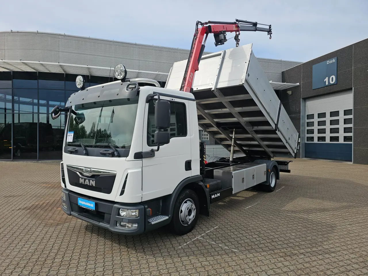 Billede 1 - MAN TGL 10.220, Tip-kran