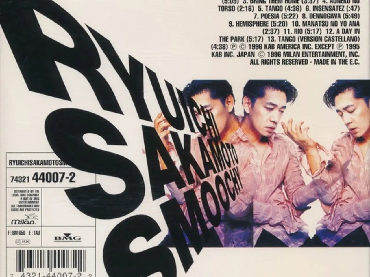 Billede 2 - Ryuichi Sakamoto – Smoochy – CD