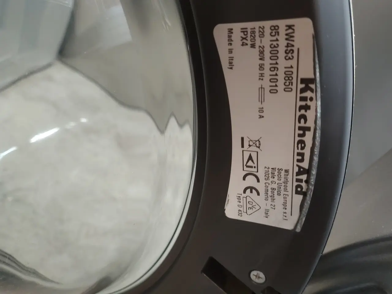 Billede 6 - Vaskemaskine, brugt. Til 10 kg. KITCHEN AID