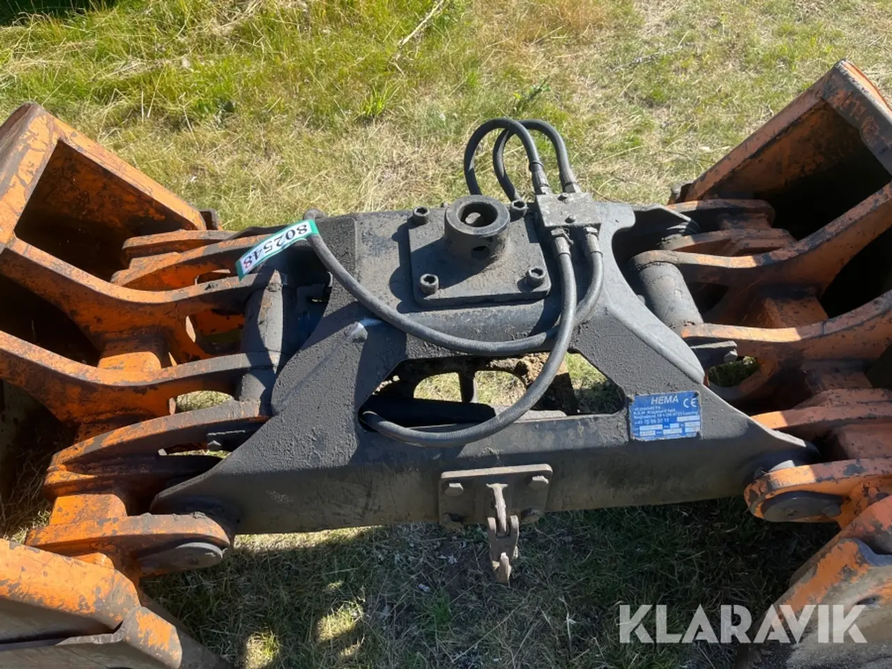 Billede 8 - Sten- og asfaltgrab Hema CaGS90-500 med aftagelige sider