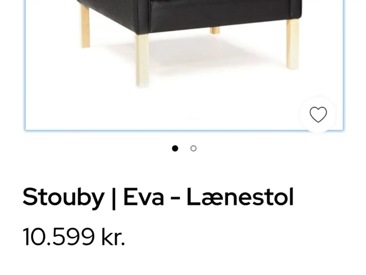 Billede 3 - Lænestol i læder
