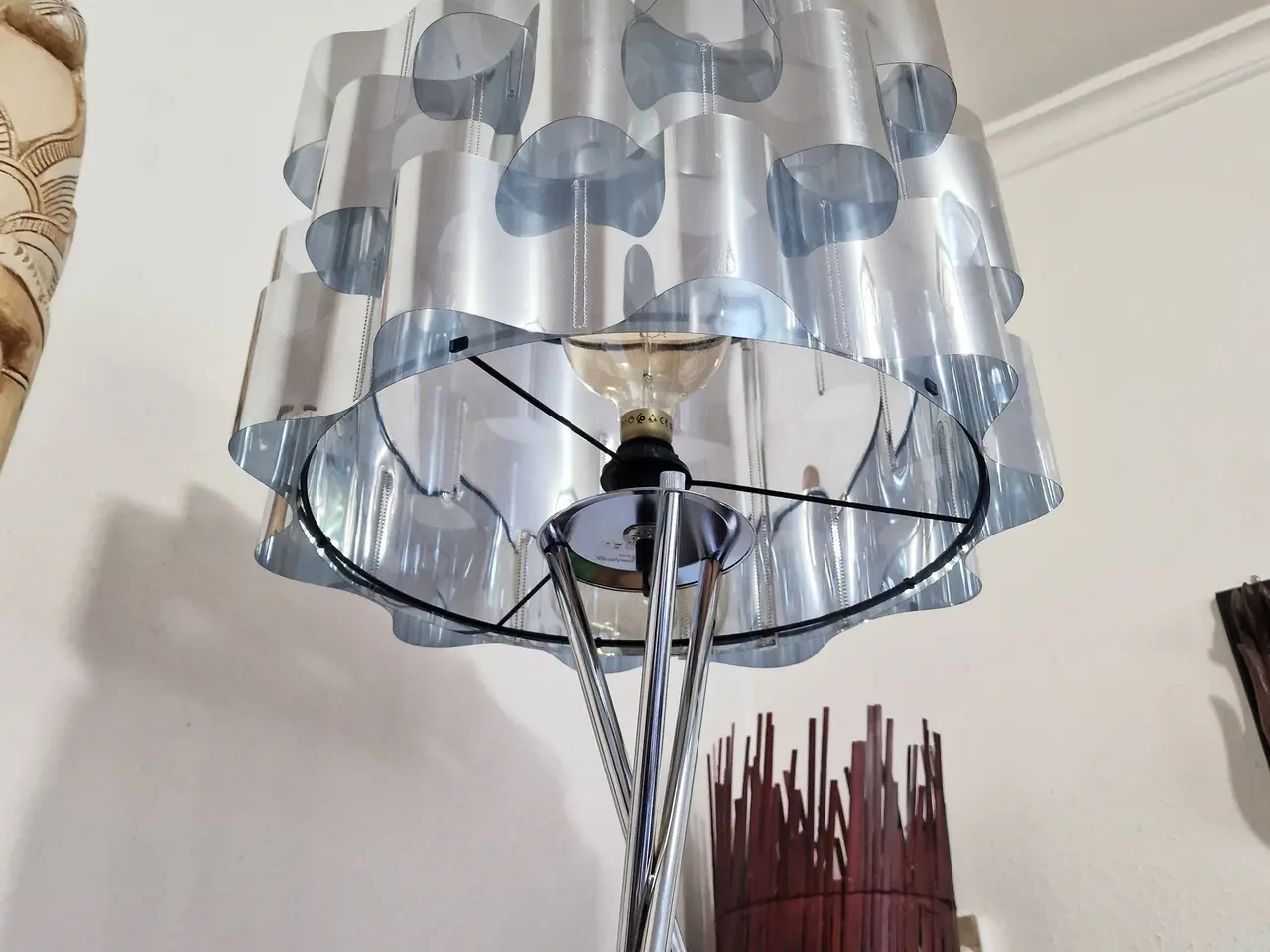 Billede 3 - Gulvlampe med "Space Age" look.