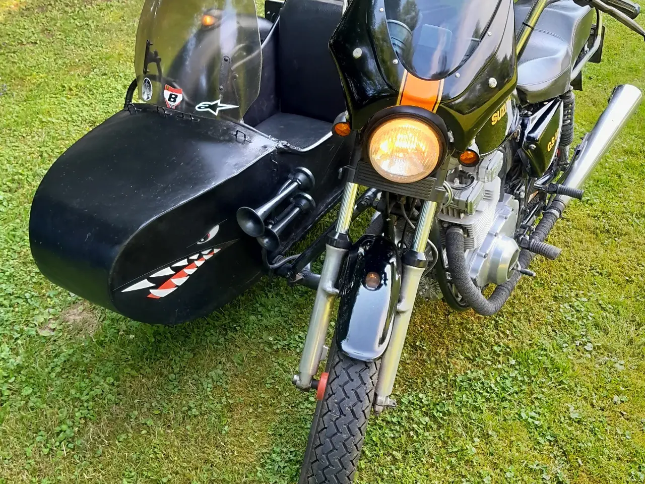 Billede 4 - Suzuki GSX400 sidevogn nysynet