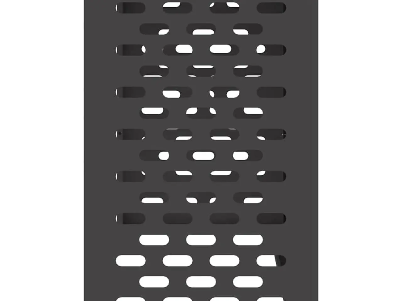 Billede 7 - Aircondition-cover i stål - sort 110 × 50 × 80 cm