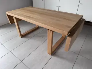 Sofabord i massiv egetræ