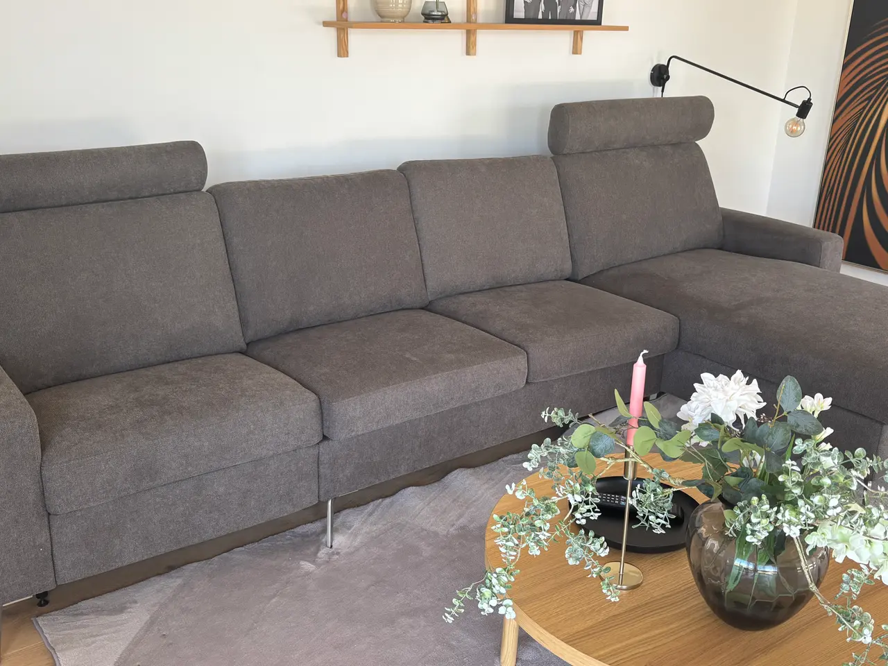 Billede 2 - Ny sofa med chaiselong i rigtig god kvalitet