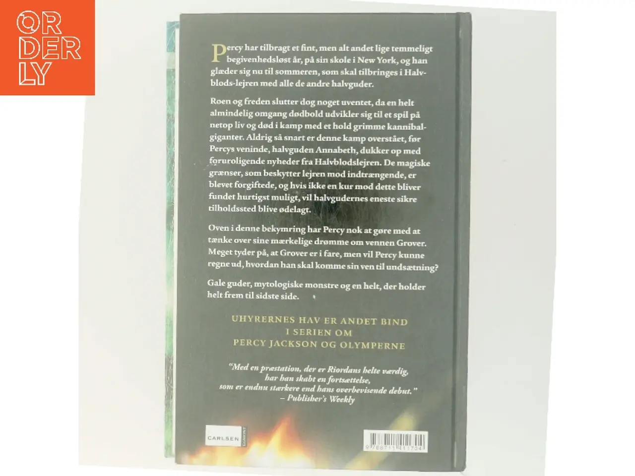 Billede 3 - Uhyrernes hav af Rick Riordan (Bog)