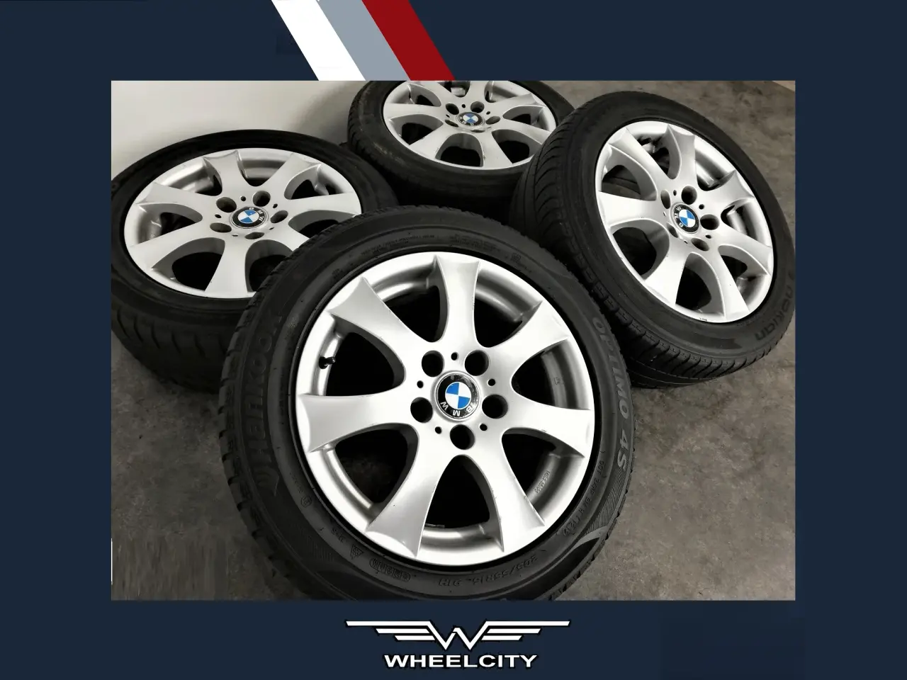 Billede 1 - 5x120 16" ET45 nav 72,6ø BMW ALUTEC