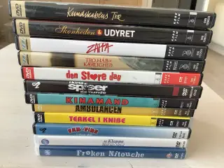 Blandet danske DVD film