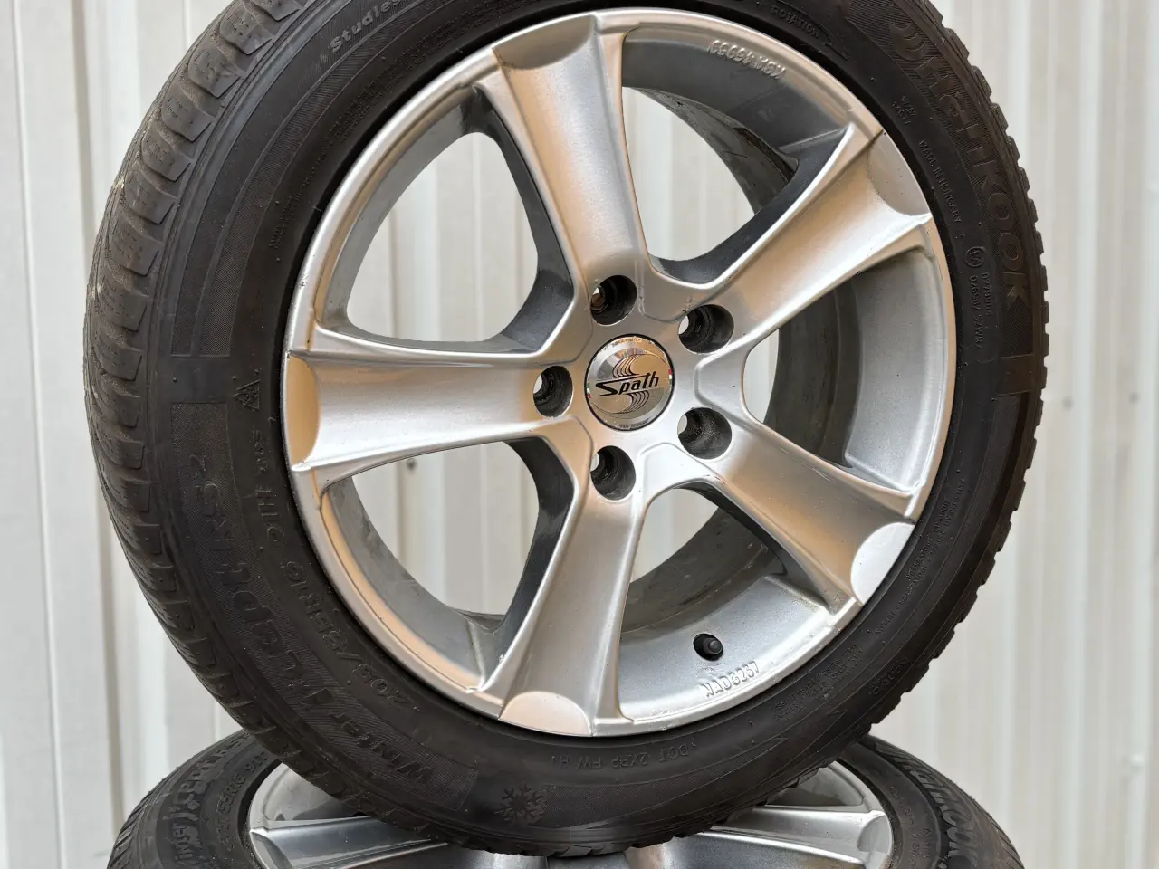 Billede 11 - 16” alufælge på vinterdæk ET47 fra Audi A3