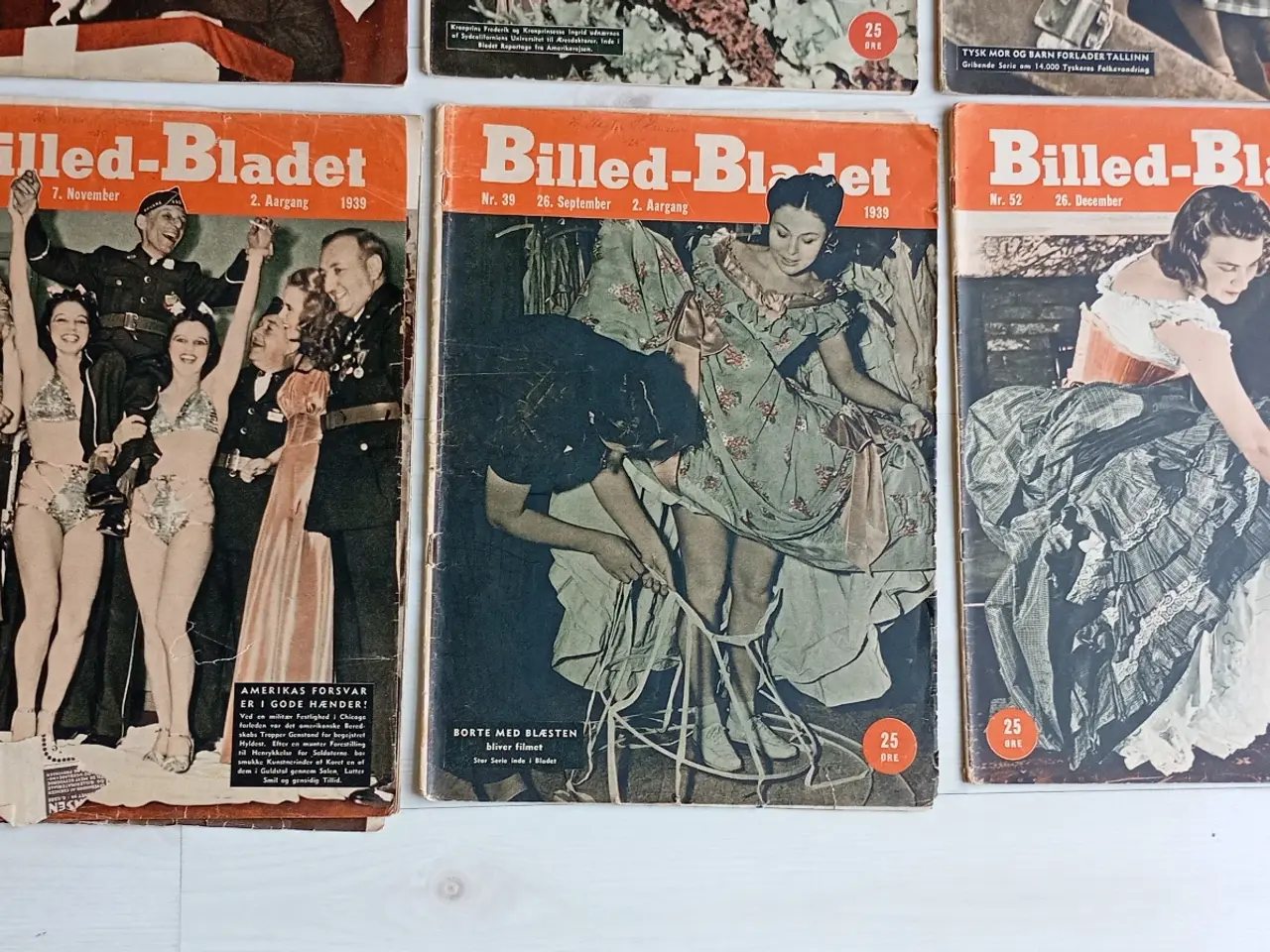 Billede 6 - Meget gamle ugeblade. Billedbladet. Julesne.