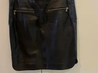 Skindnederdel fra Denim Hunter