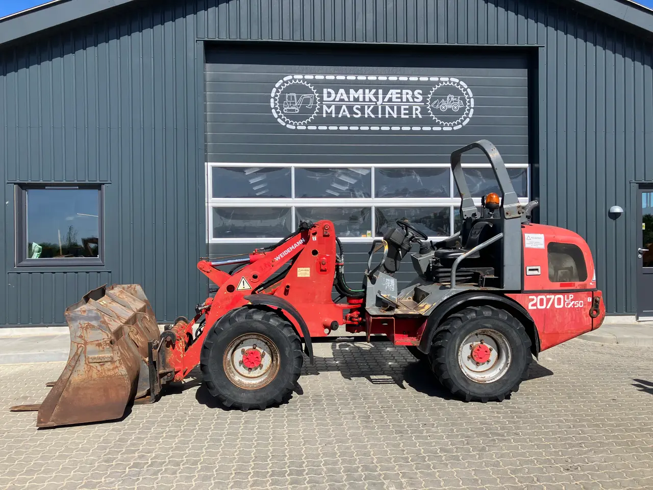 Billede 1 - Weidemann 2070CX50 løfter 18-2000kg stærk maskine