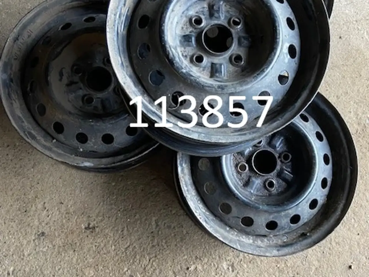 Billede 1 - 4 Stålfælge Toyota Yaris