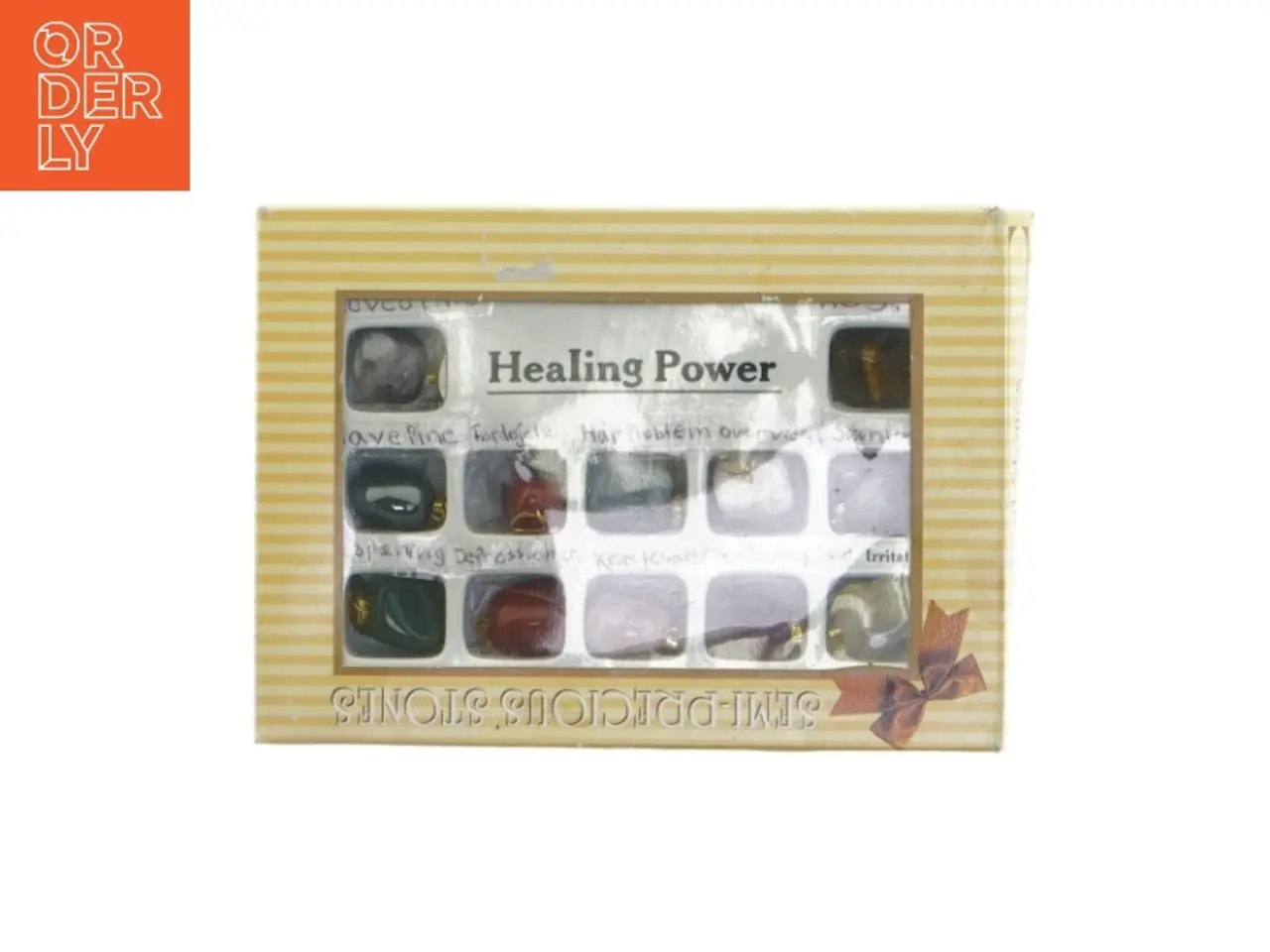Billede 1 - Krystal stenHealing power samling (str. 16 x 12 cm)