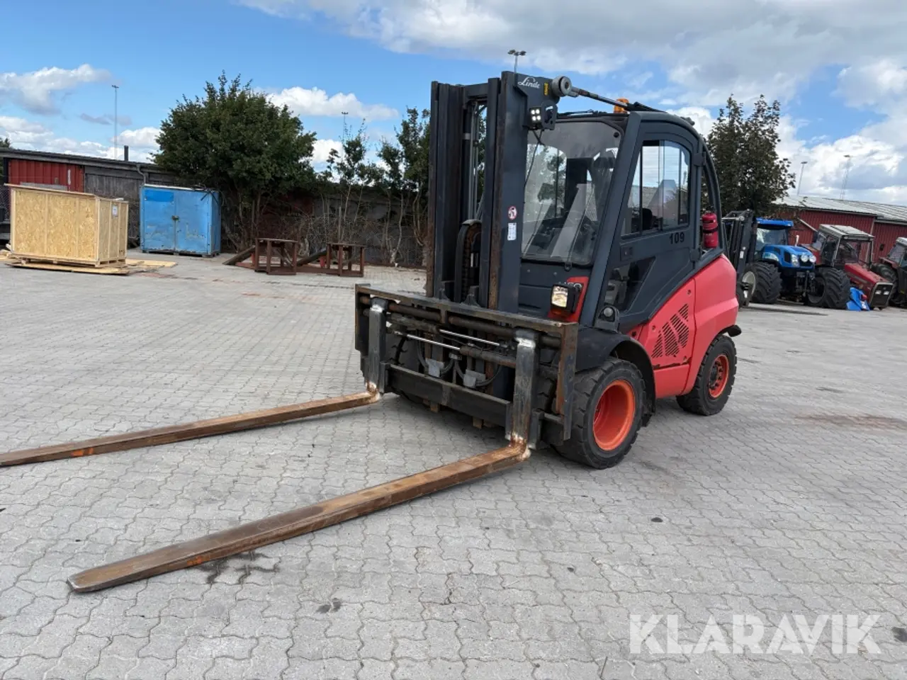 Billede 1 - Gaffeltruck Linde H50D-01