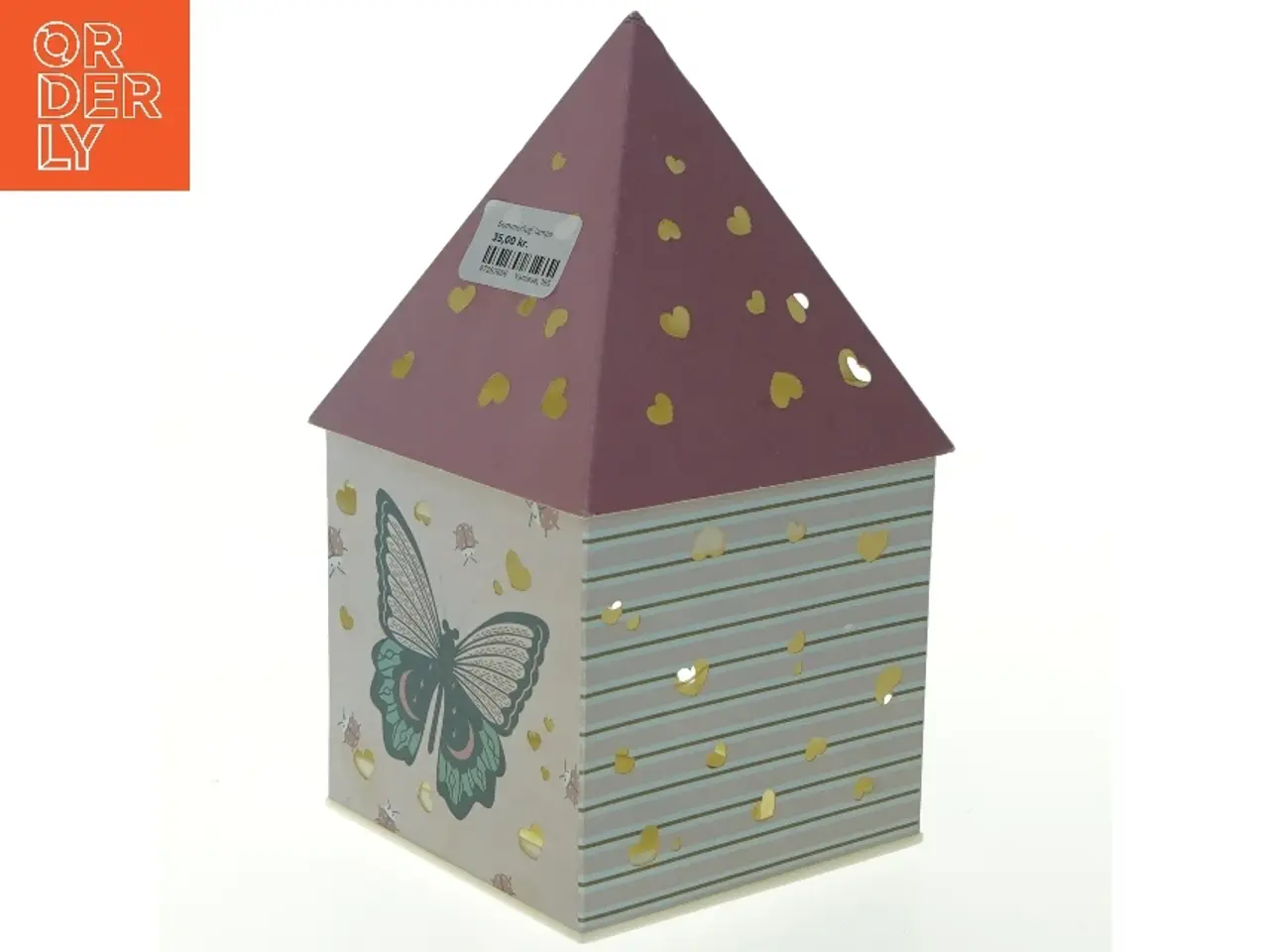 Billede 2 - Dekorativ husformet lampe med batteri fra Nimo (str. 20x11x11 cm)