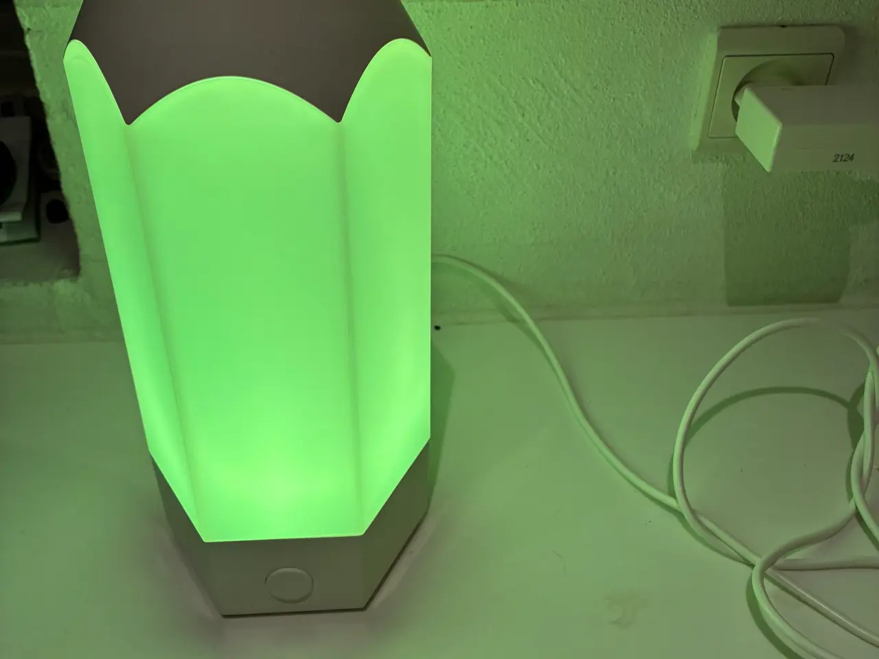 Billede 3 - Multifarvet led lampe