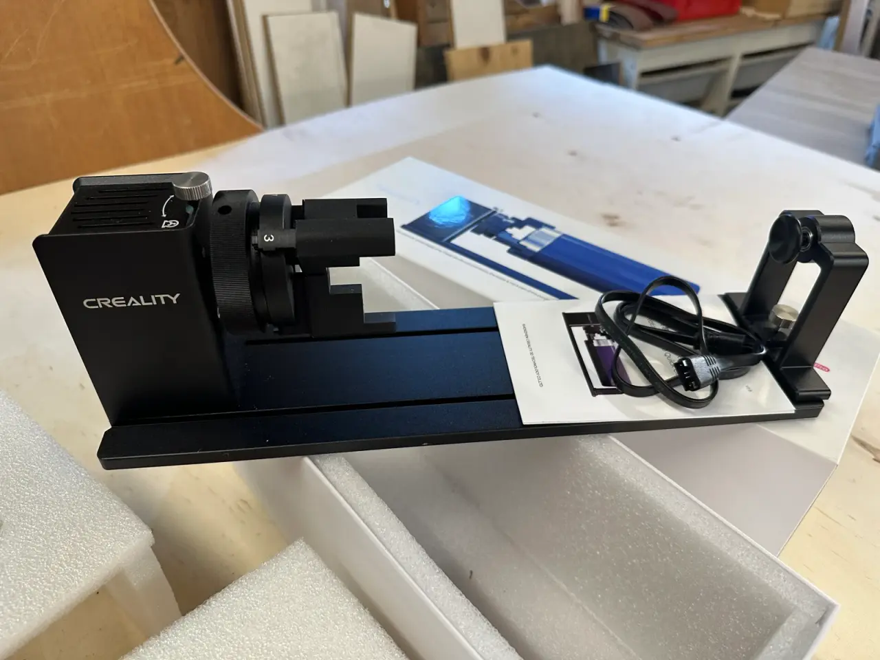 Billede 5 - Creality 3D - Rotary Kit - Falcon 2 Pro/A1