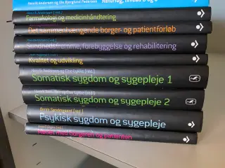Bøger til SSA uddannelse sælges.