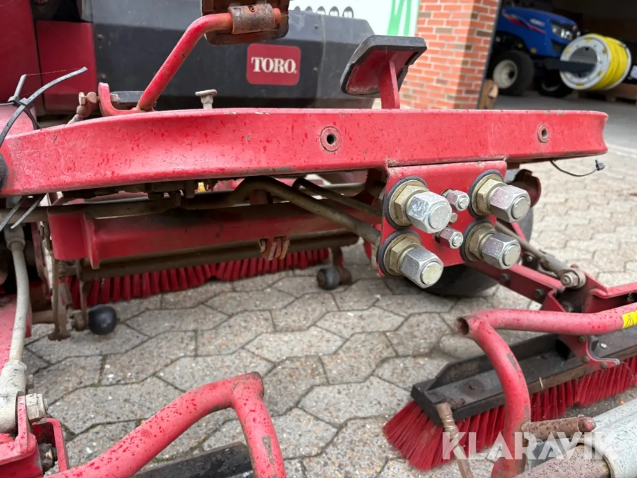 Billede 11 - Triplexklipper Toro Greensmaster 3200-D med børster