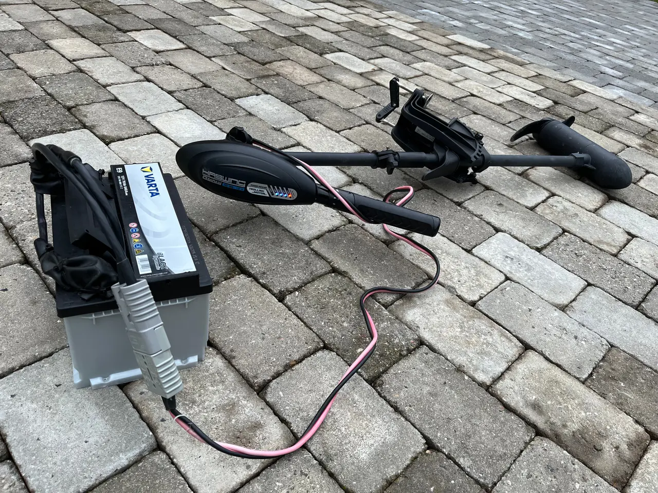 Billede 1 - Elmotor til gummibåd