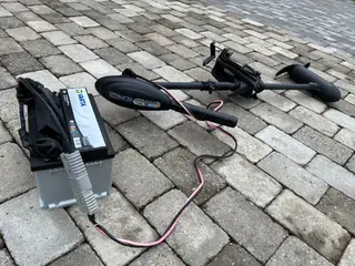 Elmotor til gummibåd