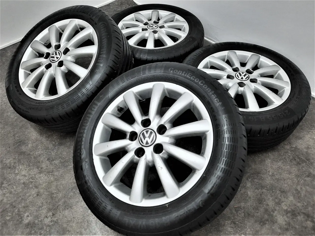Billede 2 - 5x112 16" ET59 VW sommersæt