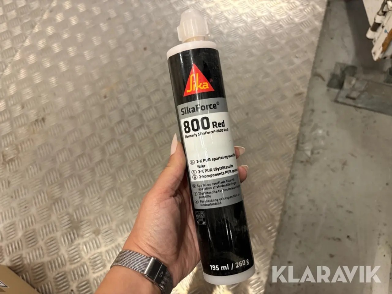 Billede 1 - Spartel Sika 800 RED - 11 tuper